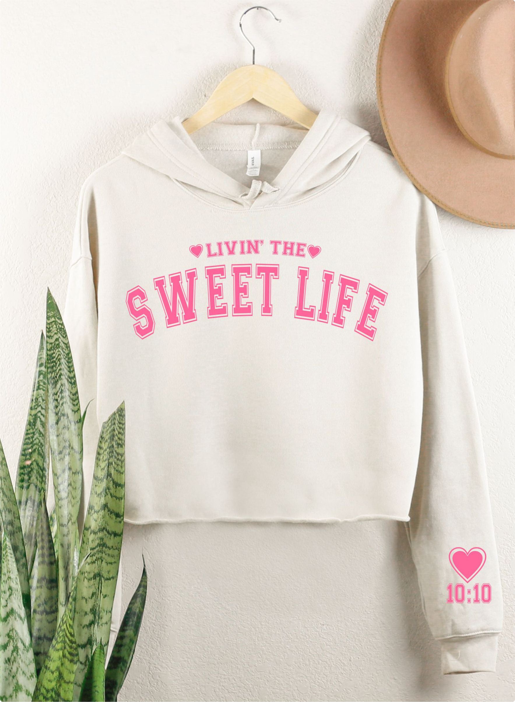 Cute cropped hoodies best sale