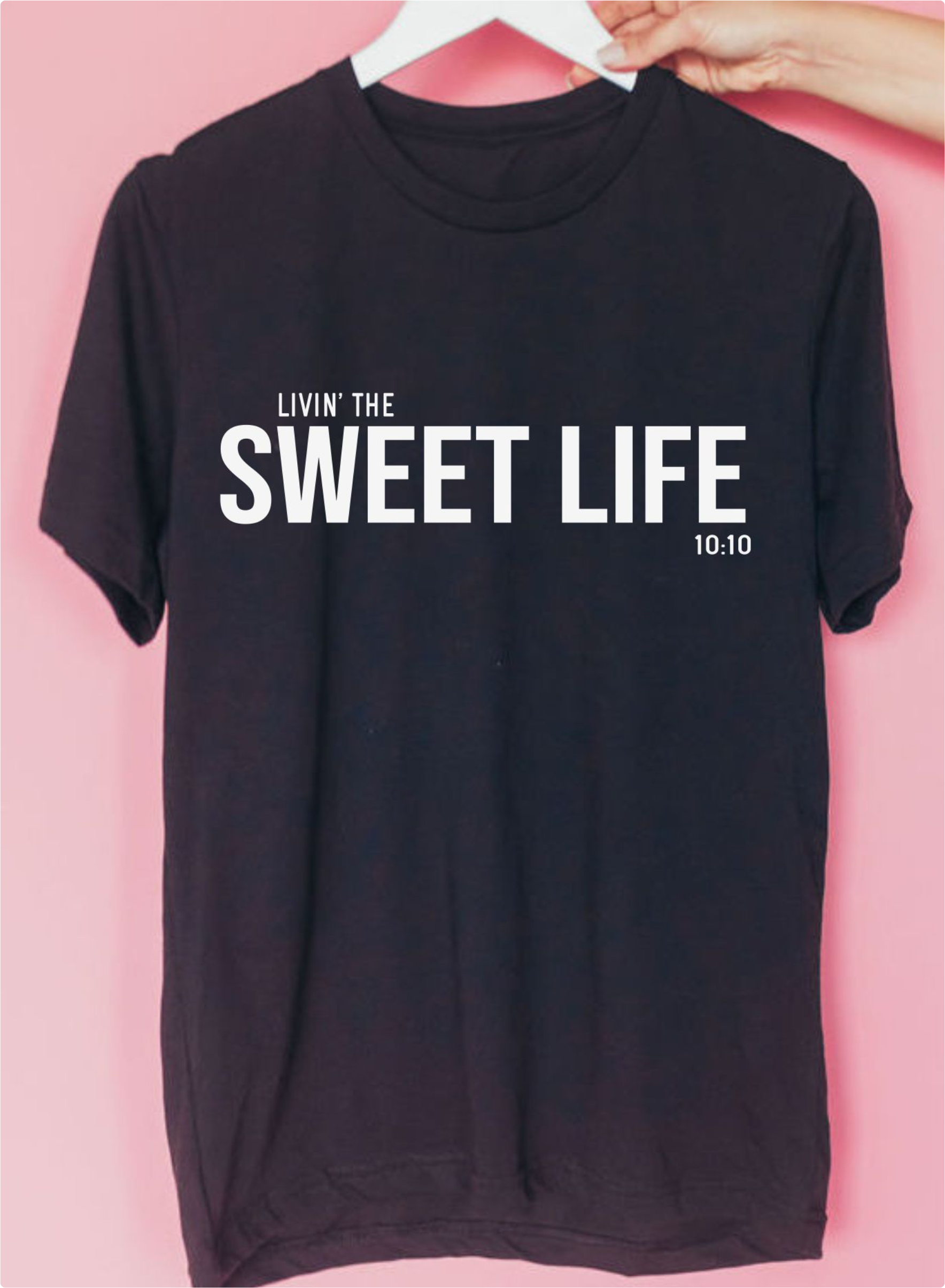 Livin' The Sweet Life MENS Short Sleeve T-Shirt-Multiple Colors