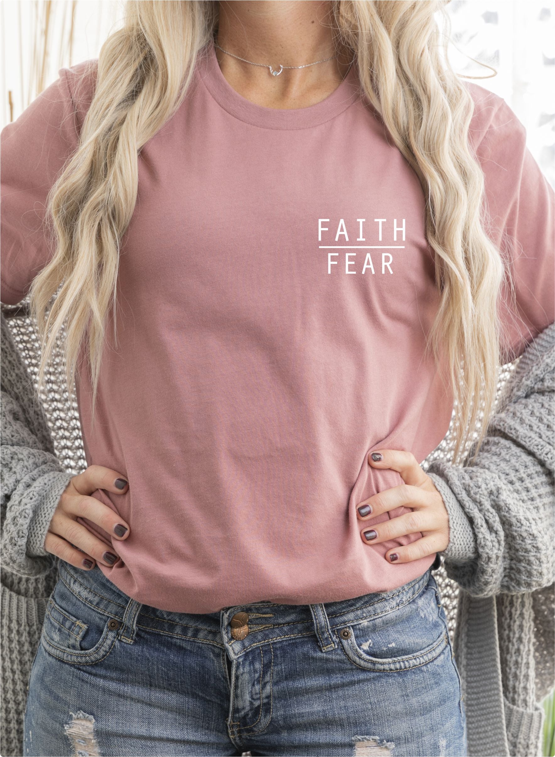 Faith inspired graphic tshirts, apparel and gift from Cotton
