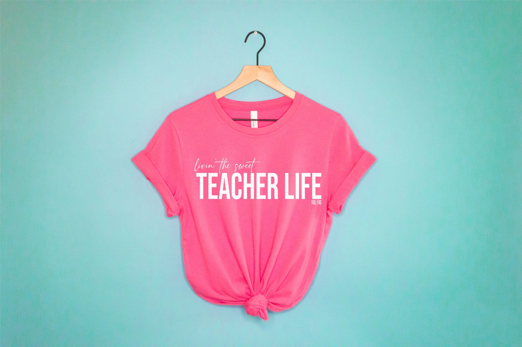 The Sweet Teacher Life Short Sleeve T-Shirt-Multiple Colors
